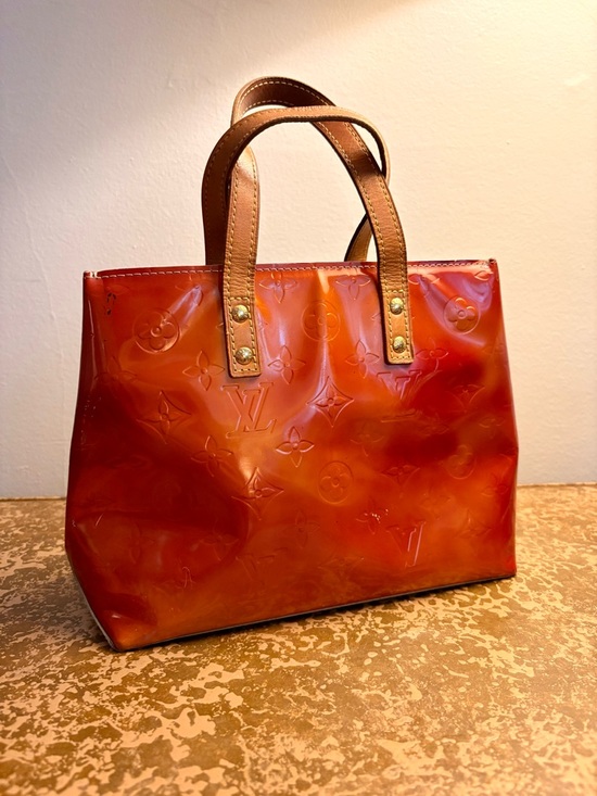 Louis Vuitton Handbags - Louis Vuitton Vernis Bag – Burnt Orange – Gloss Leather